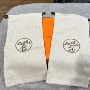Hermes Sandal Box and Dust bags